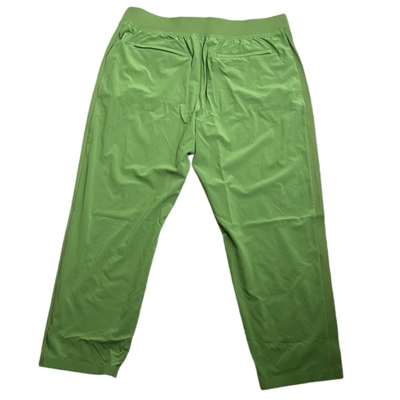 Athleta Brooklyn ankle pants size 14p green new with tags active wear - Picture 5 of 14